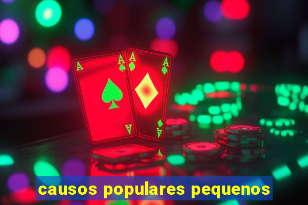 causos populares pequenos